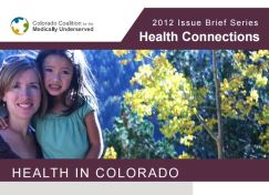 Health In Colorado Issue Brief