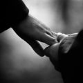 Holding hands - suicide help