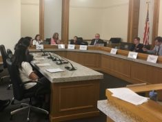 Legislative Action - Joe Sammen testifies on healthy homes bill at the Colorado Capitol in a committee hearing