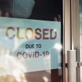 Sign in window from 2020 saying "Closed due to COVID-19"